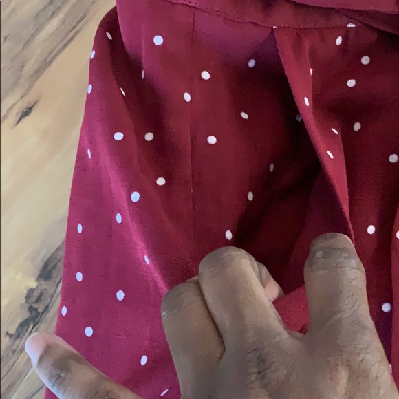 Moon River Polka Dot Belted Short - Picture 6 of 11